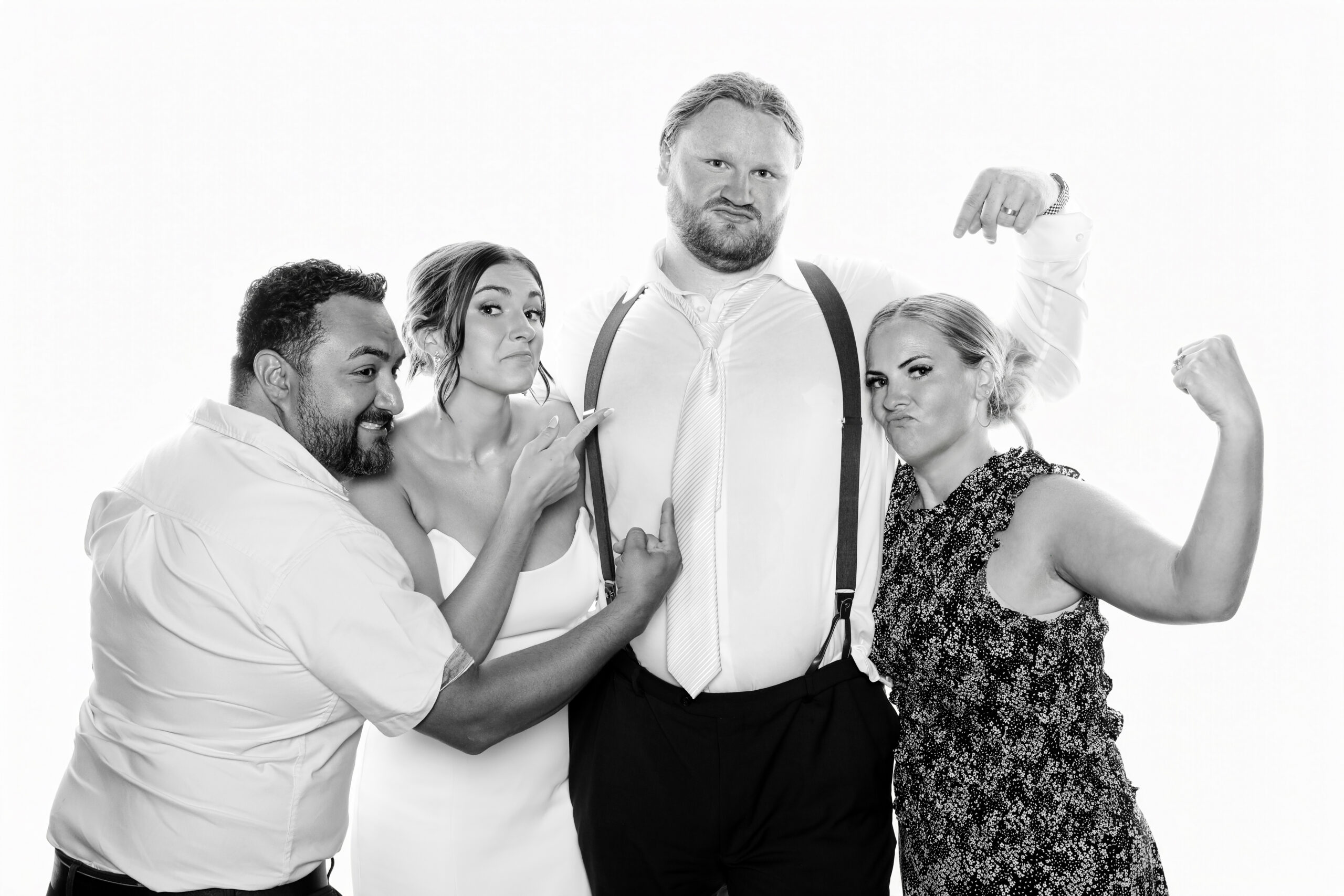 Why Black & White Portraits Are the New Luxury Wedding Trend